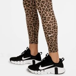 Nike Dri-FIT One Leopard Leggings Women Hose -Nike-Verkäufe image 126946 4